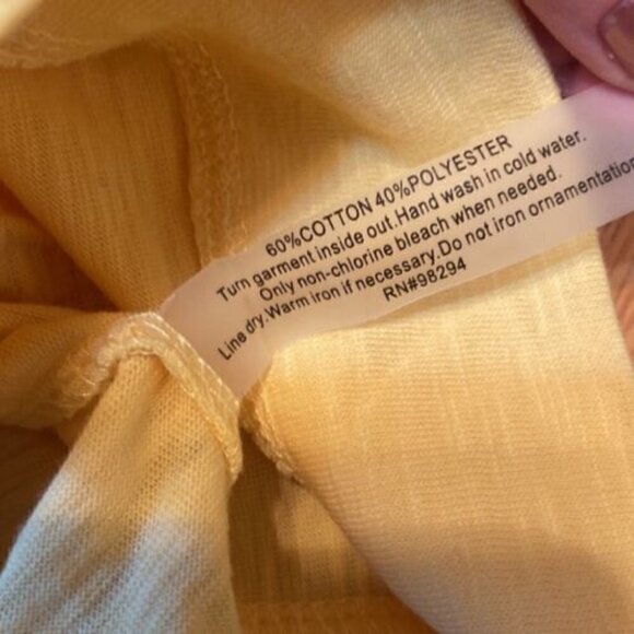 Casual Chic ONQUE Blouse Lightweight Zip-Up Top Medium Lightweight Spring Summer - Picture 9 of 9